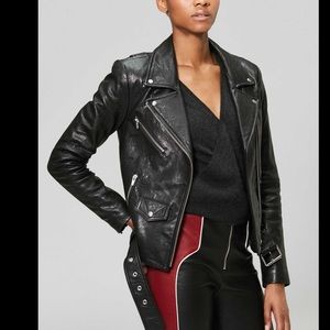 Veda Jayne sheepskin leather jacket, L